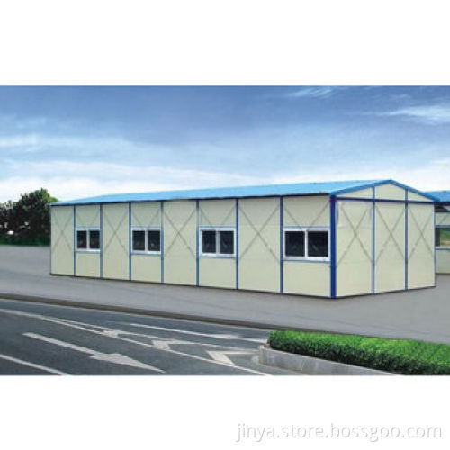 Normal standard 2 storey prefabricated dormitory accommodation for worker, manager project